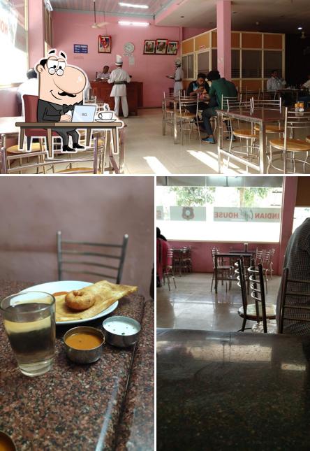 The interior of Indian Coffee House