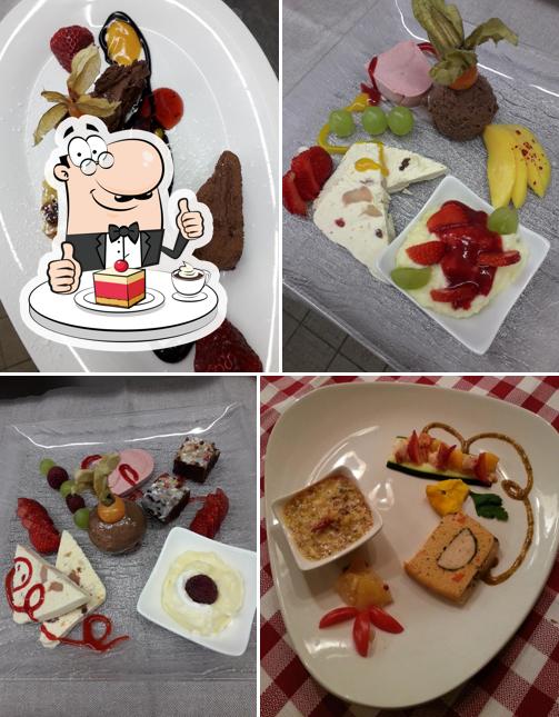 "Restaurant zur Burg" предлагает широкий выбор сладких блюд