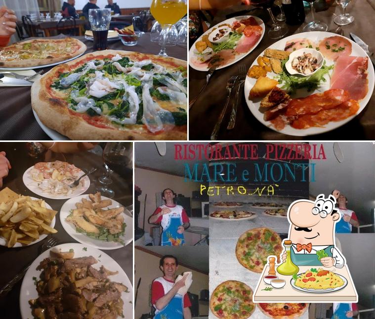 Cibo al Ristorante Pizzeria Mare & Monti