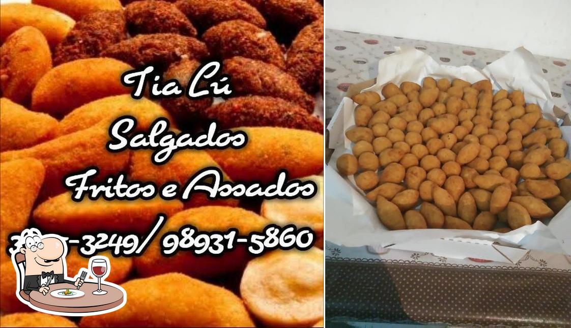 Comida em Tia Lú Salgados Fritos e Assados