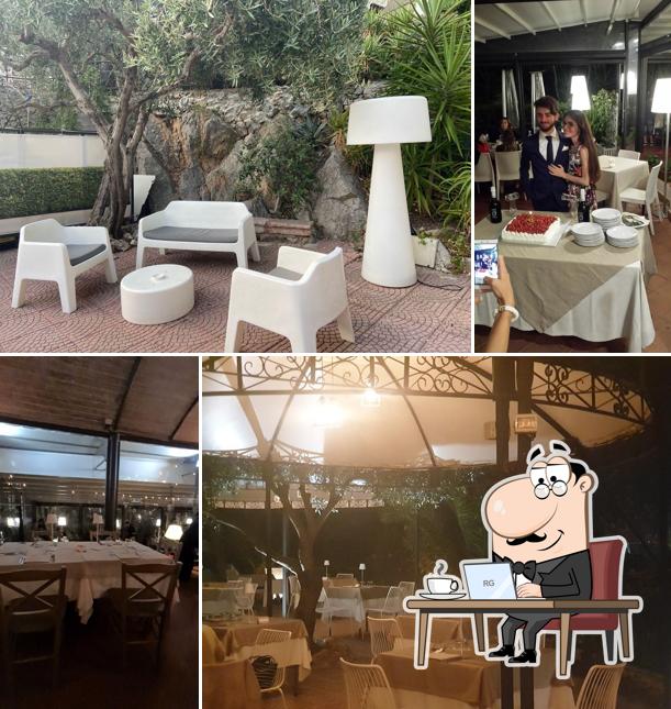 Gli interni di Villa Costanza Ristorante Pizzeria