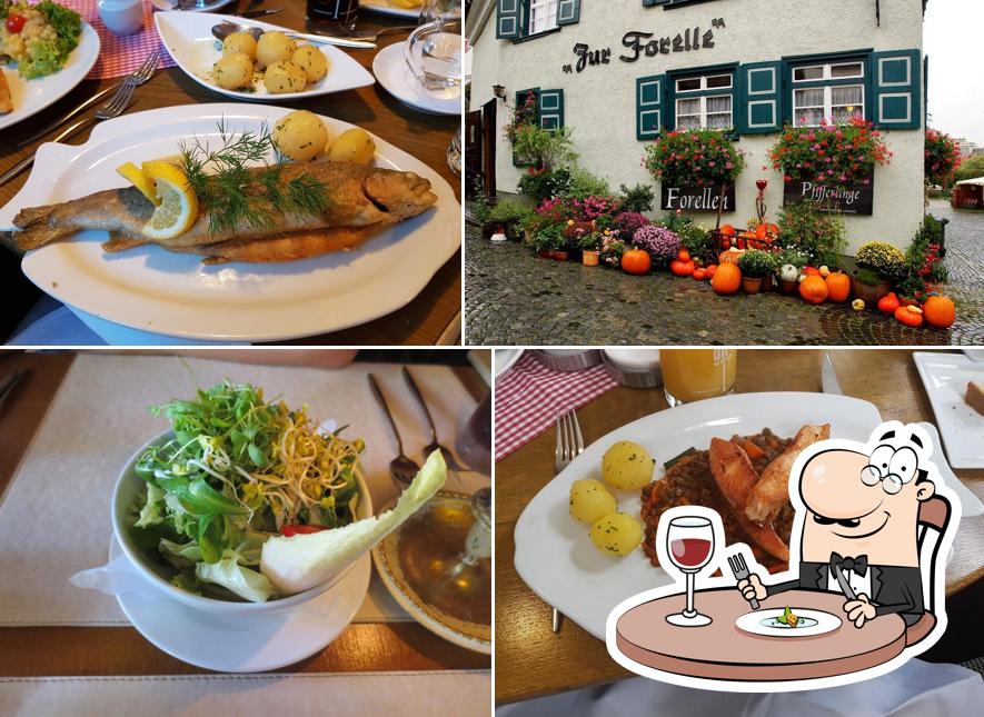 Plats à Restaurant Zur Forelle