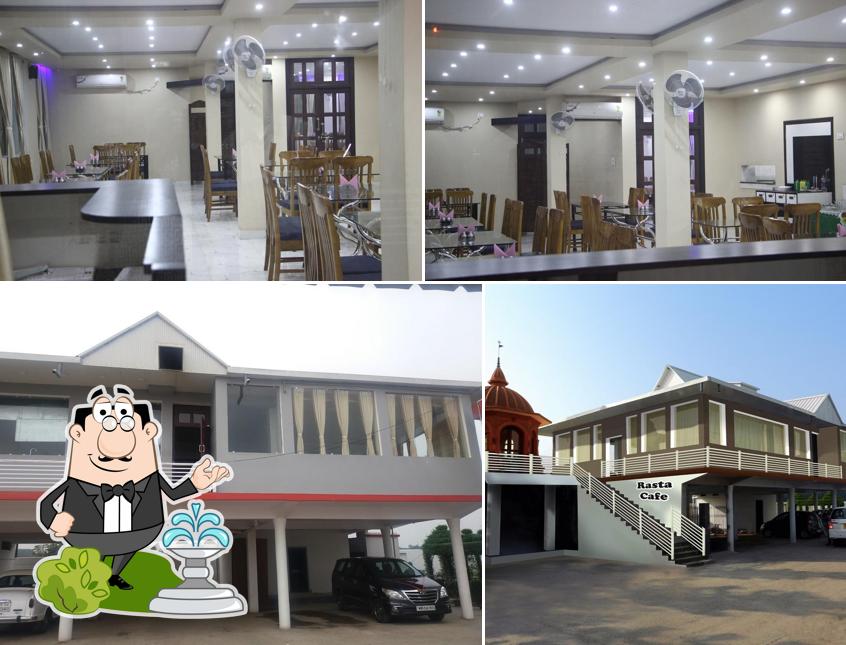 Check out the image displaying exterior and interior at Haveli Raasta Cafe Restaurant
