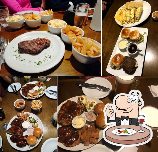 Comida em Alabama Steak House