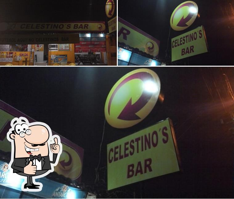 Here's a picture of Celestinos Bar