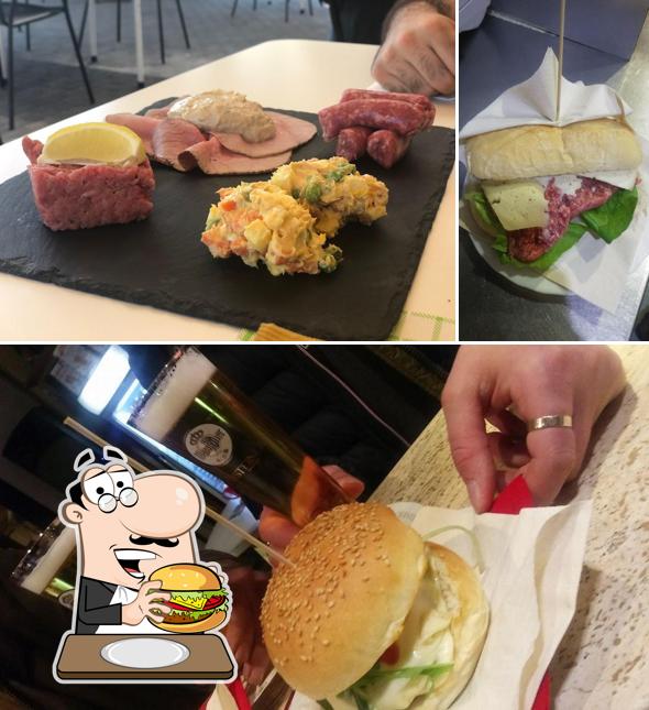 Prova un hamburger a Osteria del Chiosco