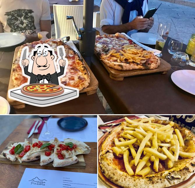 Ordina tra le svariate varianti di pizza