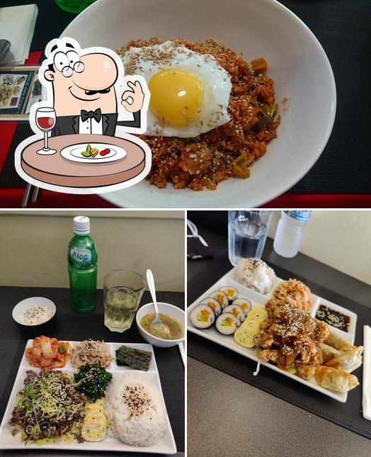 Meals at Restaurant Coréen Haebalaki