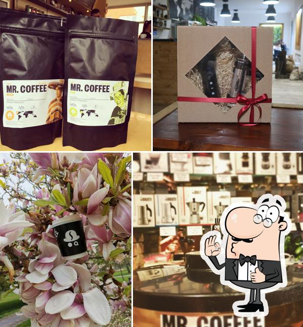Это изображение "Mr. Coffee - kavárna, pražírna a prodejna kávy"