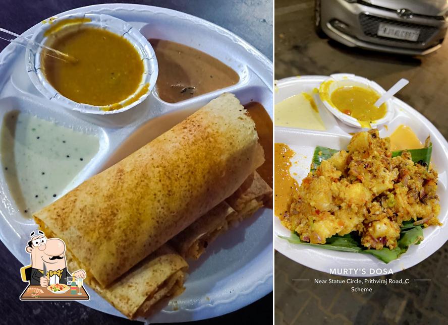 Food at Murty Dosa Wala