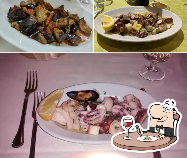 Platti al Trattoria da Serafino