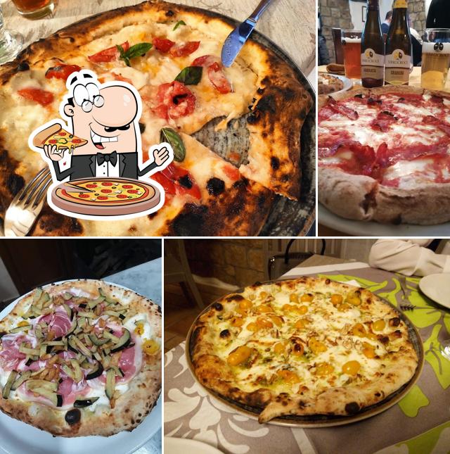 Prenditi una pizza a Al Giardino di Terra di Confini