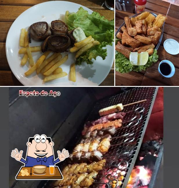 Platos en Espeto De Aço