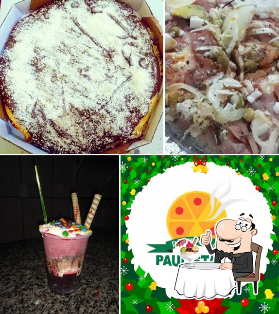 Pizzaria Paulistana oferece uma seleção de sobremesas