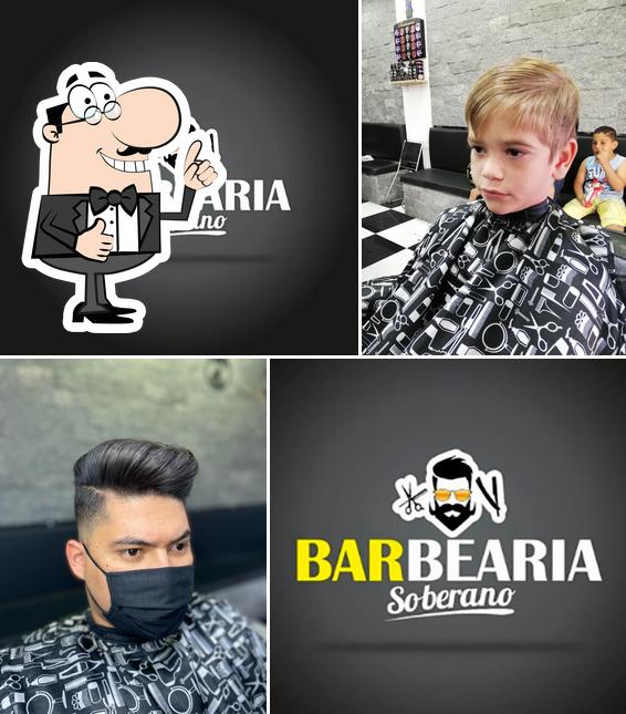 Look at the photo of Barbearia Soberano