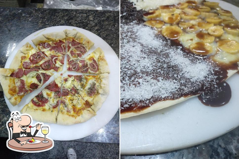 Comida em Diluga Pizzaria