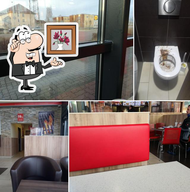 L'intérieur de Burger King Nienburg