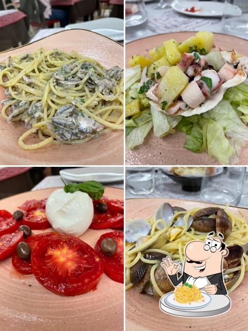 Spaghetti alla carbonara al dall'Italiana