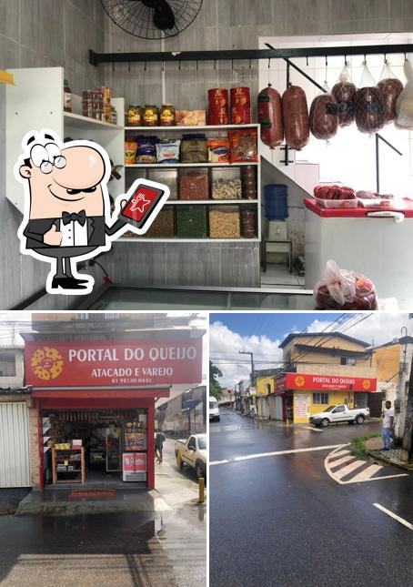 O exterior do Portal Do Queijo