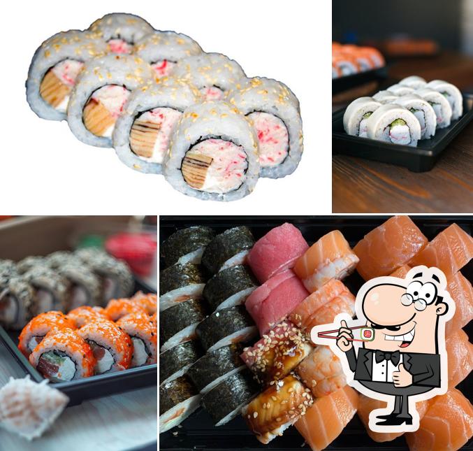 Prenez de nombreuses options de sushi