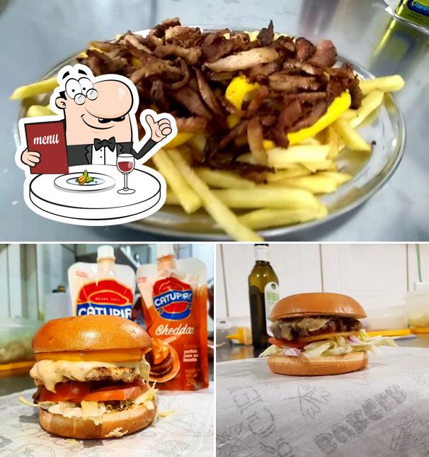 Platos en HAMBURGÃO SURF
