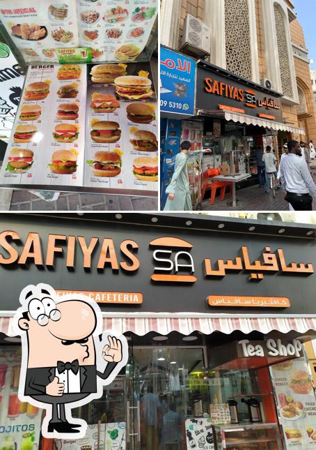 Look at the picture of Safiyas Cafeteria