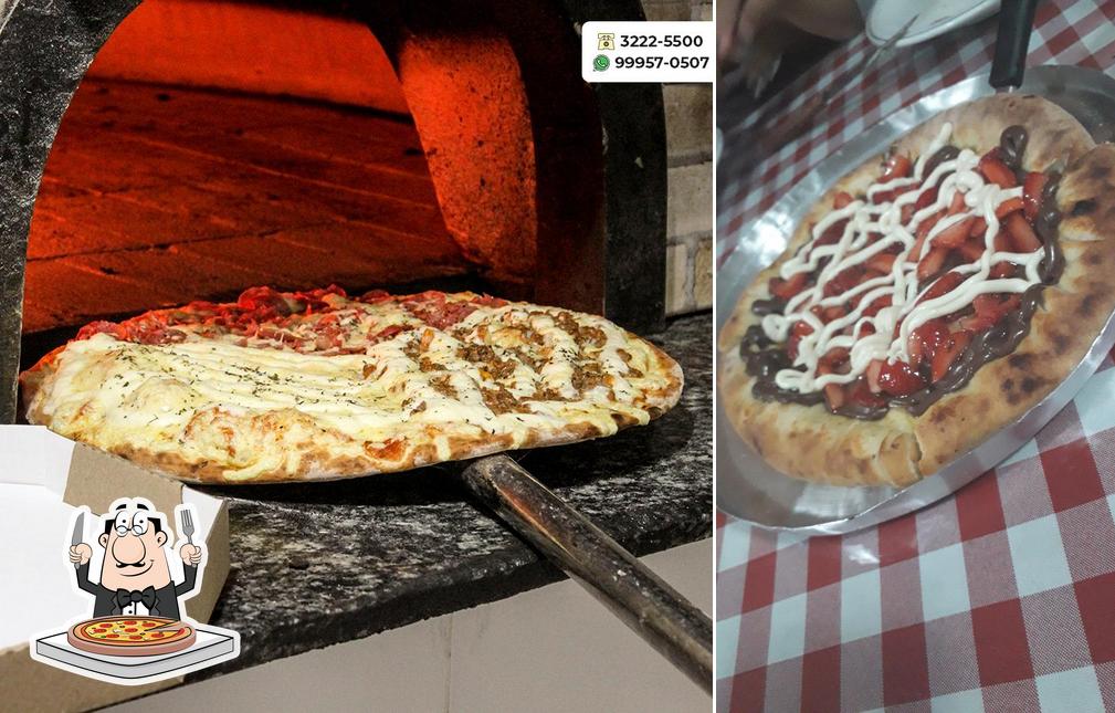 No Pizzaria Hiper Pizza, você pode conseguir pizza