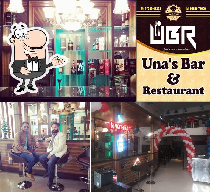 Look at the picture of Una's Bar And Restaurant
