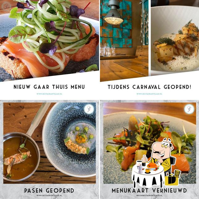 Plats à Restaurant Gaar