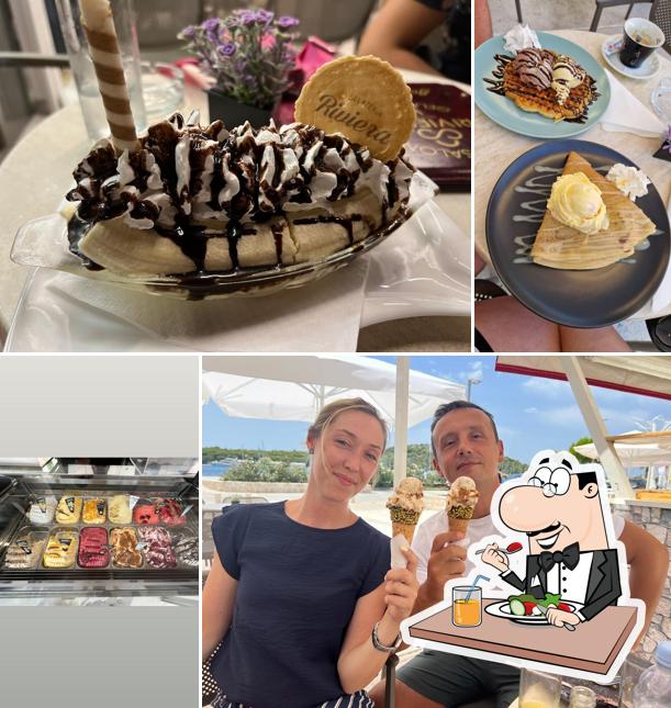 Gelato al Gelateria Riviera