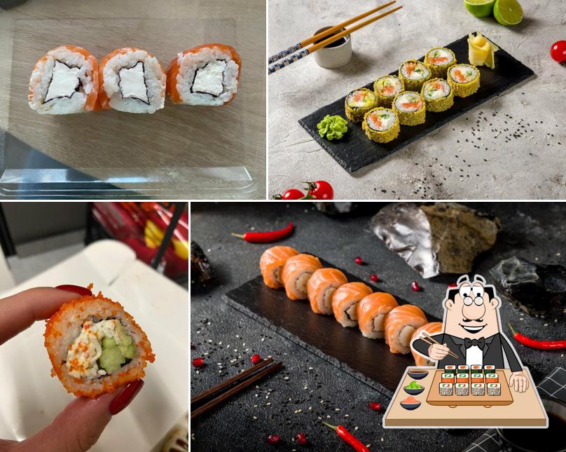 Essayez différentes options de sushi