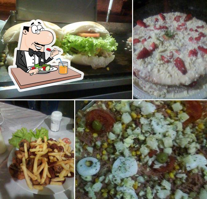 Comida em Avivas lanches