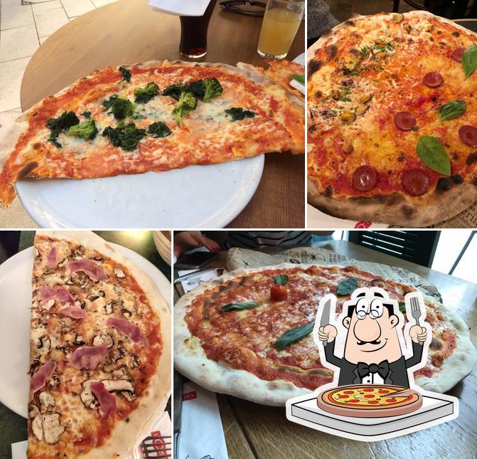 В "L’Osteria Pizza Hamburg" вы можете заказать пиццу