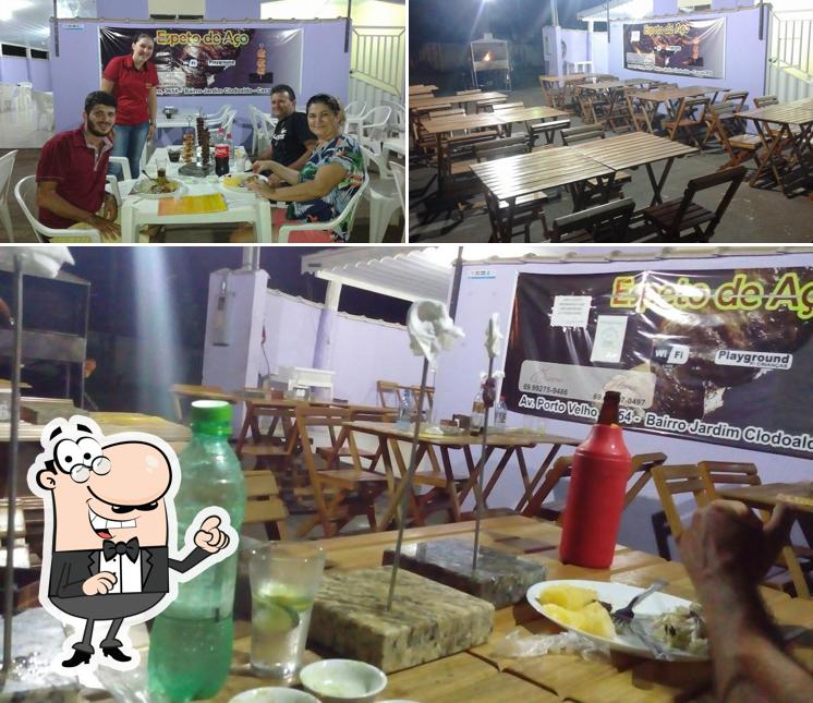 Veja imagens do interior do Espeto De Aço