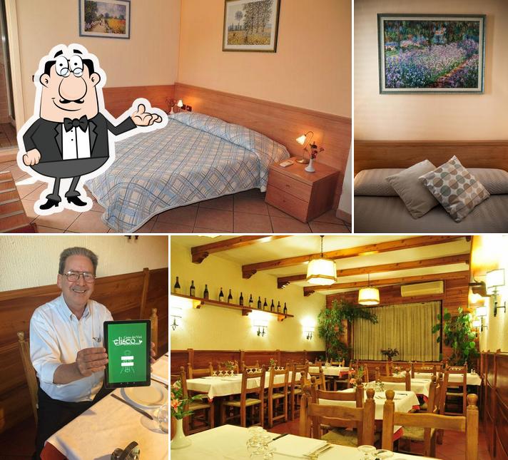 Gli interni di RISTORANTE ELISEO Bed & Breakfast