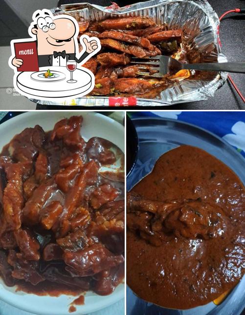 Food at Shiva Da Dhaba
