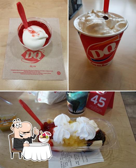 Dairy Queen Grill & Chill propose une éventail de desserts