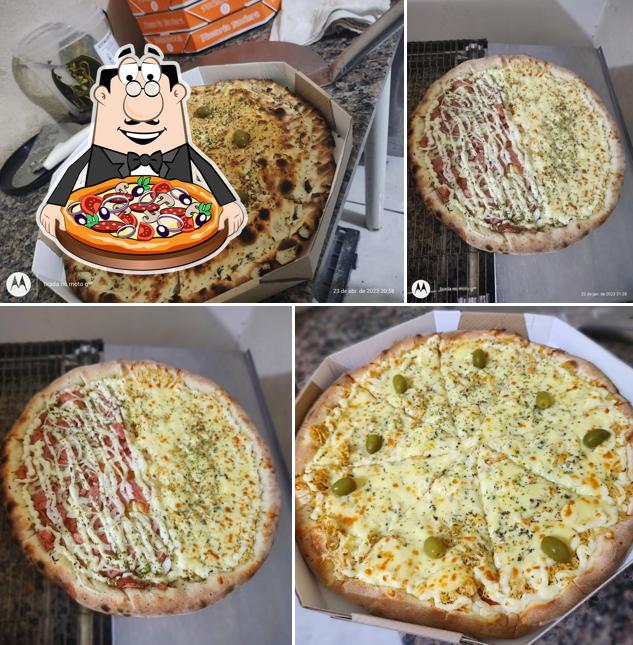 Consiga diversos estilos de pizza