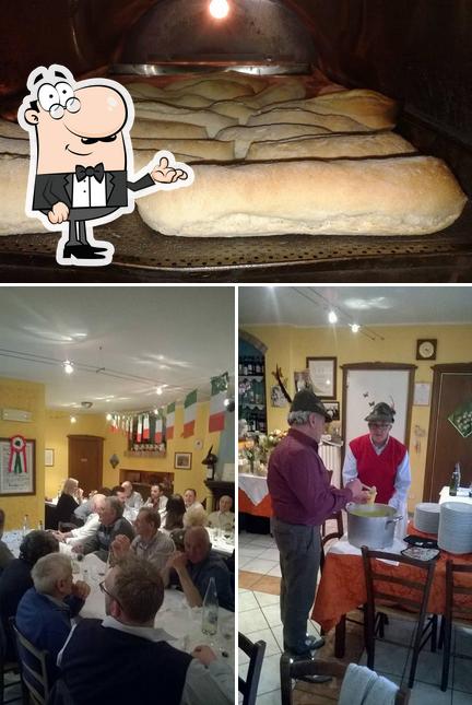 Dai un’occhiata alla foto che mostra la interni e cibo di Due Ciance