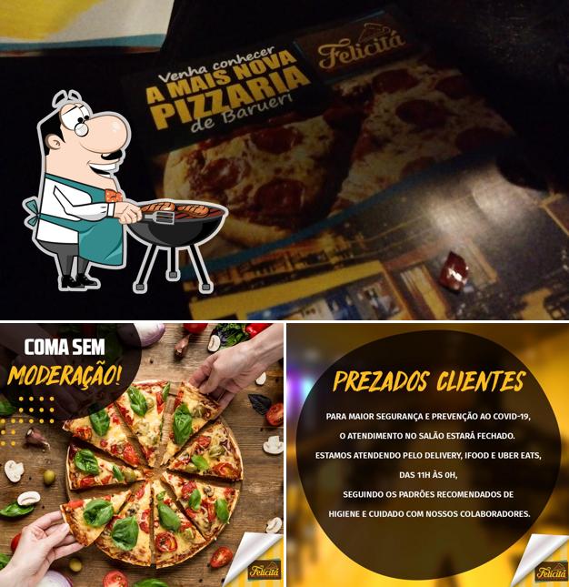 Here's a picture of Felicitá Pizzaria