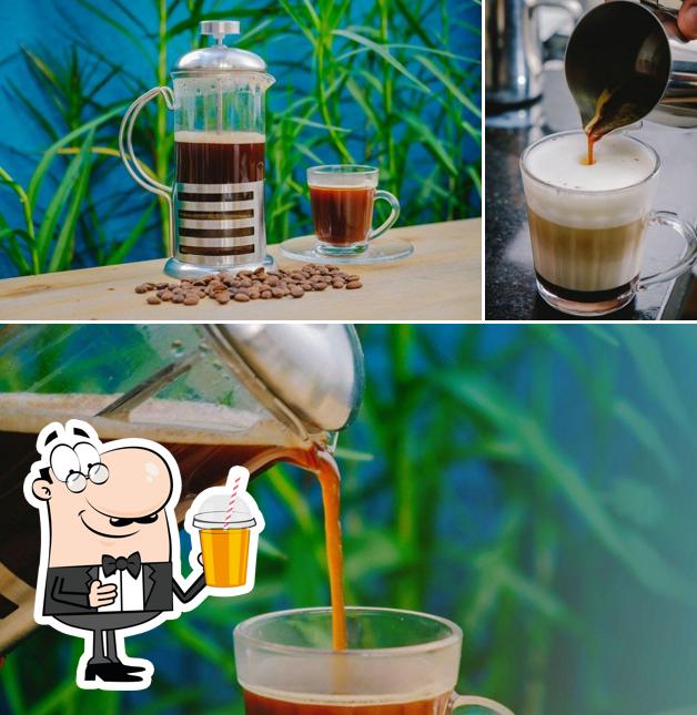 Mistura Café fornece uma gama de bebidas