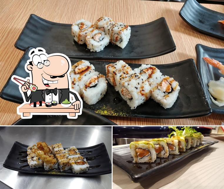 Scegli le diverse opzioni di sushi