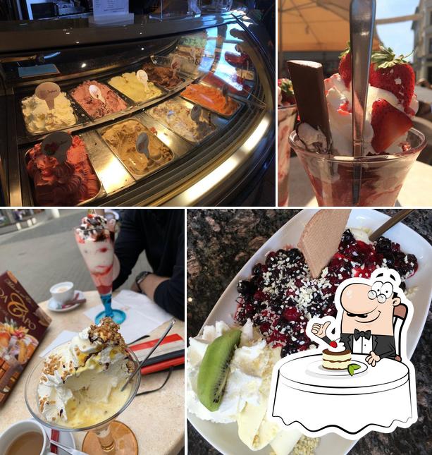 Eiscafé Da Capo bietet eine Vielfalt von Süßspeisen