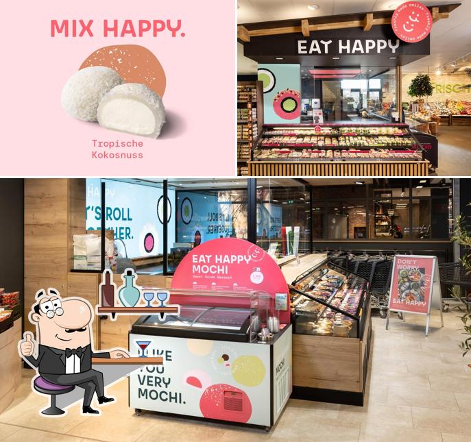 L'intérieur de EAT HAPPY