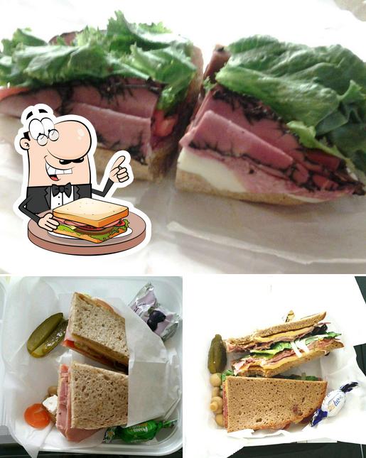 Order a sandwich at Kiev Deli