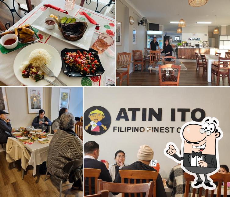 The interior of Atin Ito Filipino Finest Cuisine