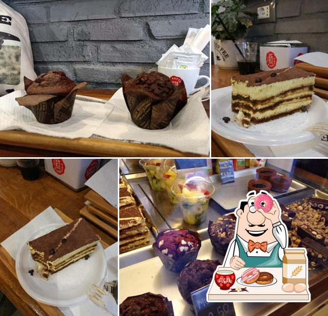 Genuine Bread and Fruit serve un'ampia gamma di dessert