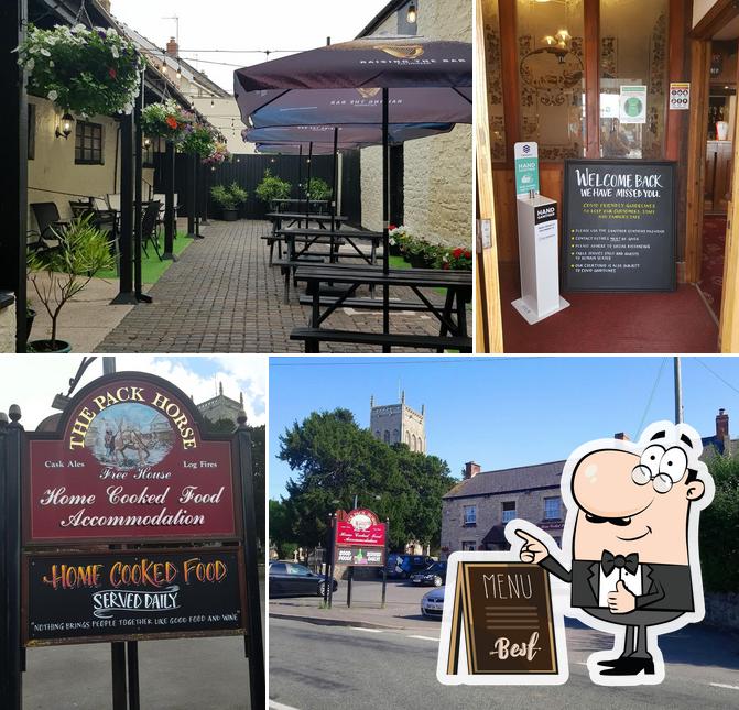 Pack Horse Inn, Church St in Mark Restaurant menu and reviews