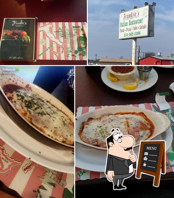 Frankie's Pasta & Pizza in Mexia Italian restaurant menu and reviews
