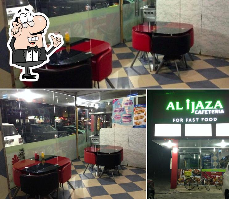 The interior of Al Ijazah Cafeteria